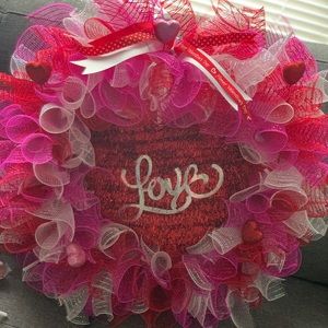 Valentine’s Day wreath
